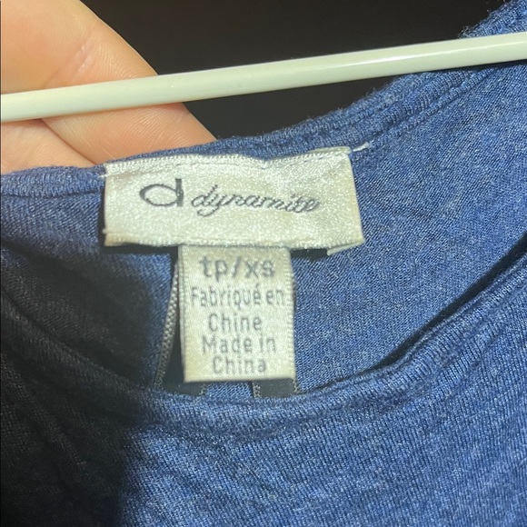 Soft slim blue dress - Picture 2 of 4